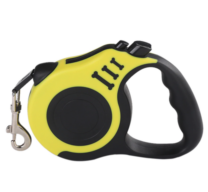 16.5FT Premium Automatic Retractable Dog Leash - Comfortable, Durable, and Safe Walking Lead for Your Pet