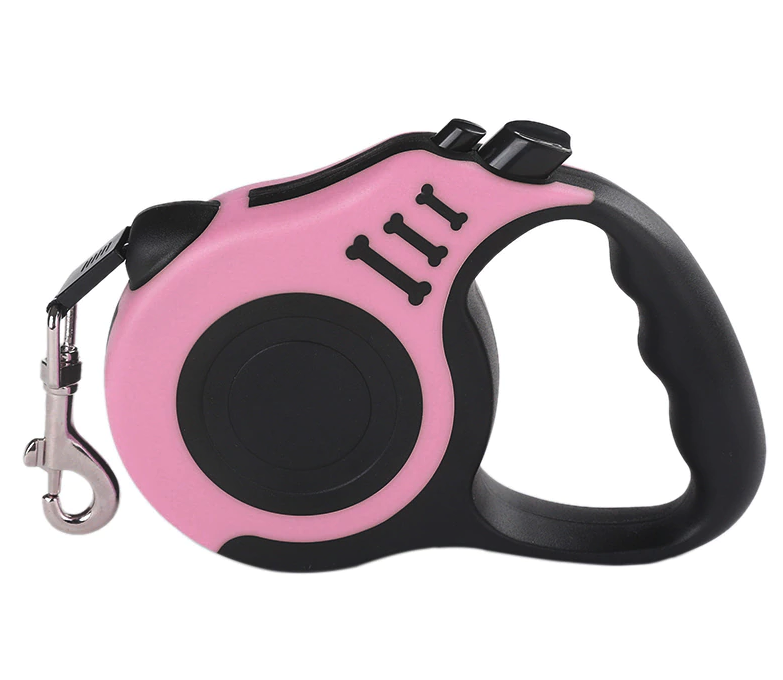16.5FT Premium Automatic Retractable Dog Leash - Comfortable, Durable, and Safe Walking Lead for Your Pet