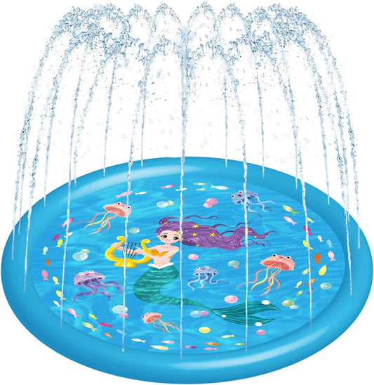Ultimate 3-in-1 Splash Pad: Fun Water Play Mat for Kids Aged 1-5 - Perfect for Summer Adventures!